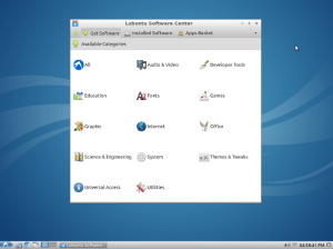 Lubuntu 12.04 screenshot